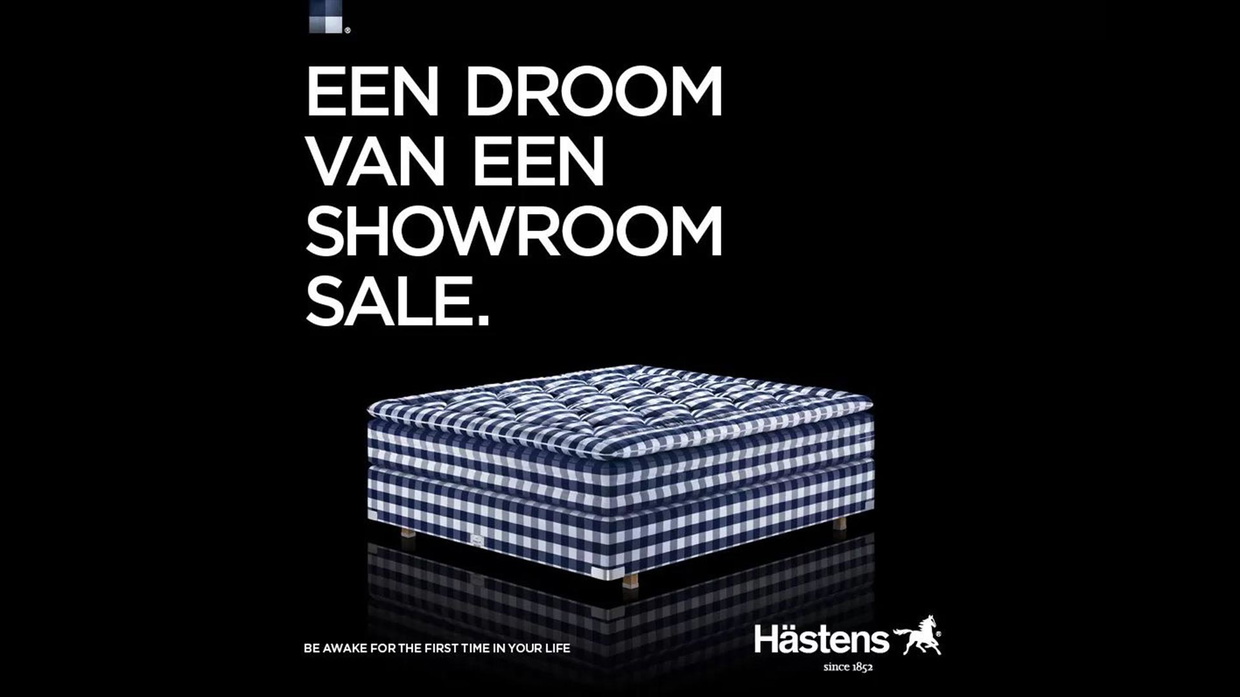 Hästens showroomsale
