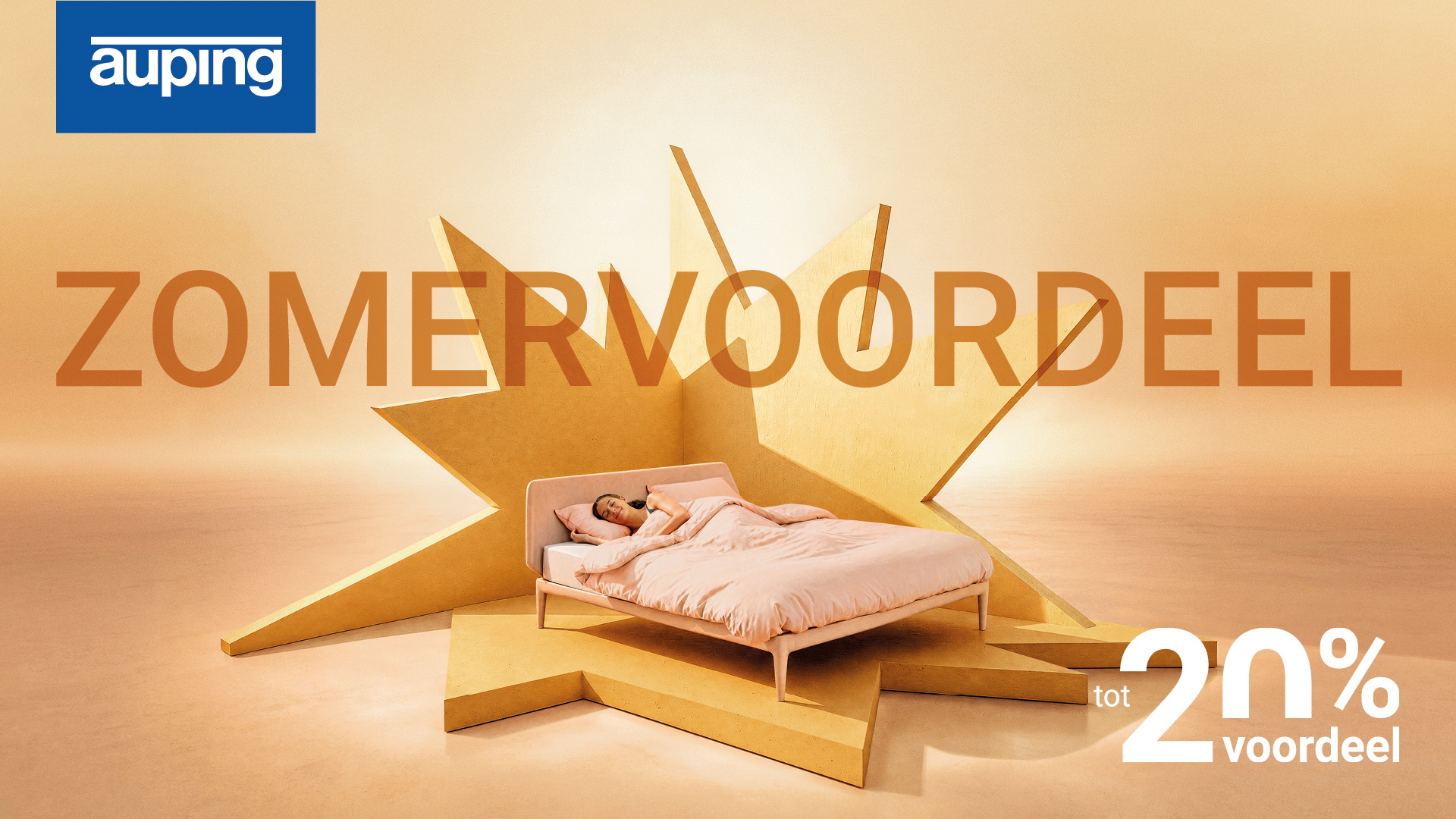 AUPING TOT 20 % ZOMERVOORDEEL