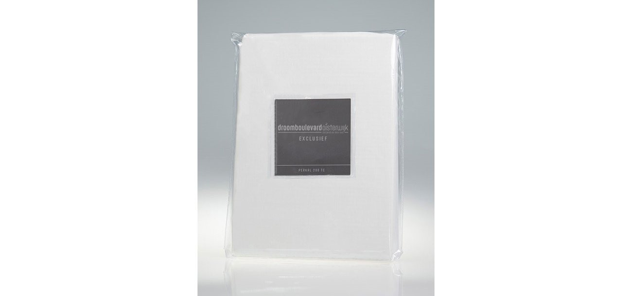 Droomboulevard Oisterwijk Exclusief Hoeslaken Percal 200 TC hoekhoogte 30 cm