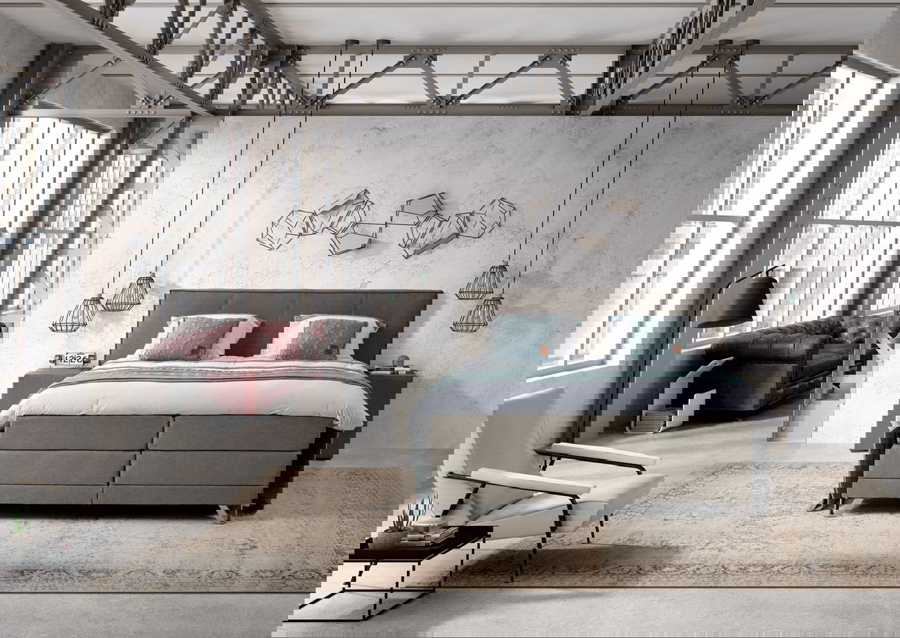 BC boxspring CITY MOTION PLINT 30 (elektrisch verstelbaar)