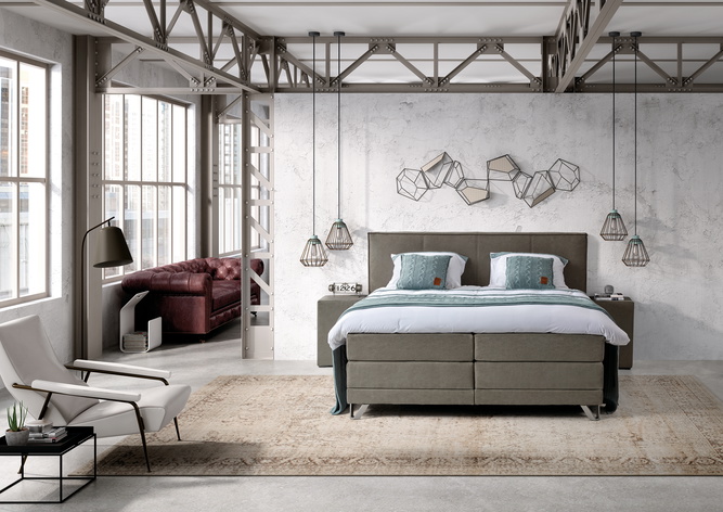 BC boxspring CITY MOTION PLINT 30 (elektrisch verstelbaar)