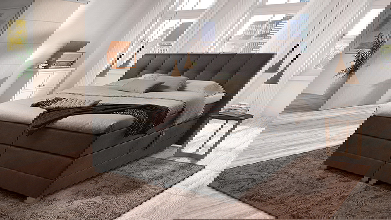 Boxspring CITY plint 35