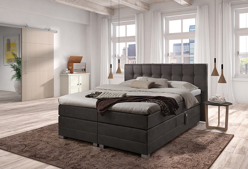 BC boxspring CITY PLINT 35 (elektrisch verstelbaar)