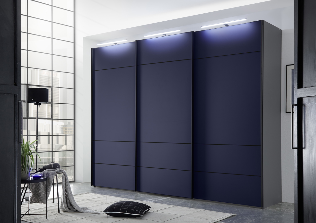 Zweefdeurkast Storage Satino