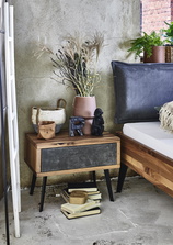 Walnoten ledikant Modern Sleep