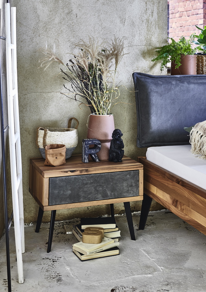 Walnoten ledikant Modern Sleep