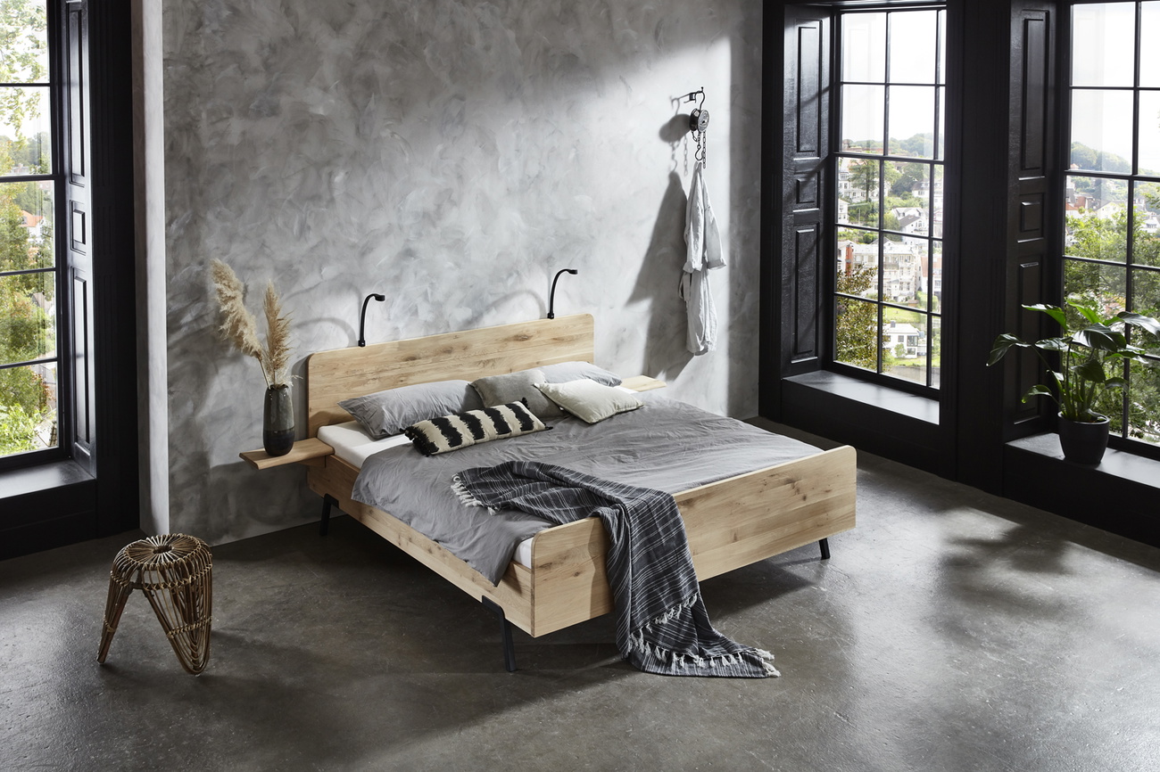 Eiken ledikant Lotus