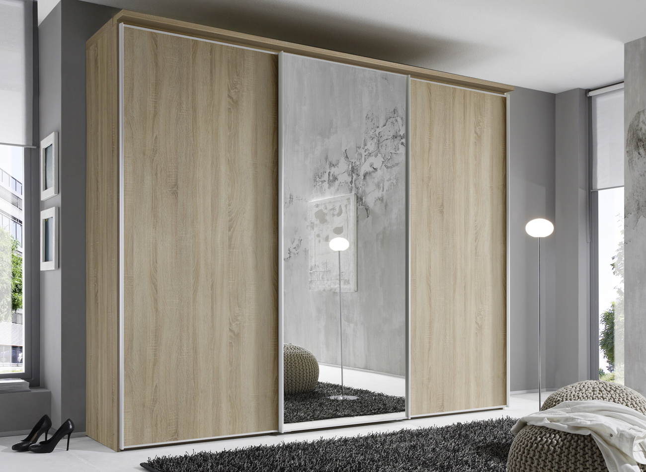 Zweefdeurkast Storage Plus