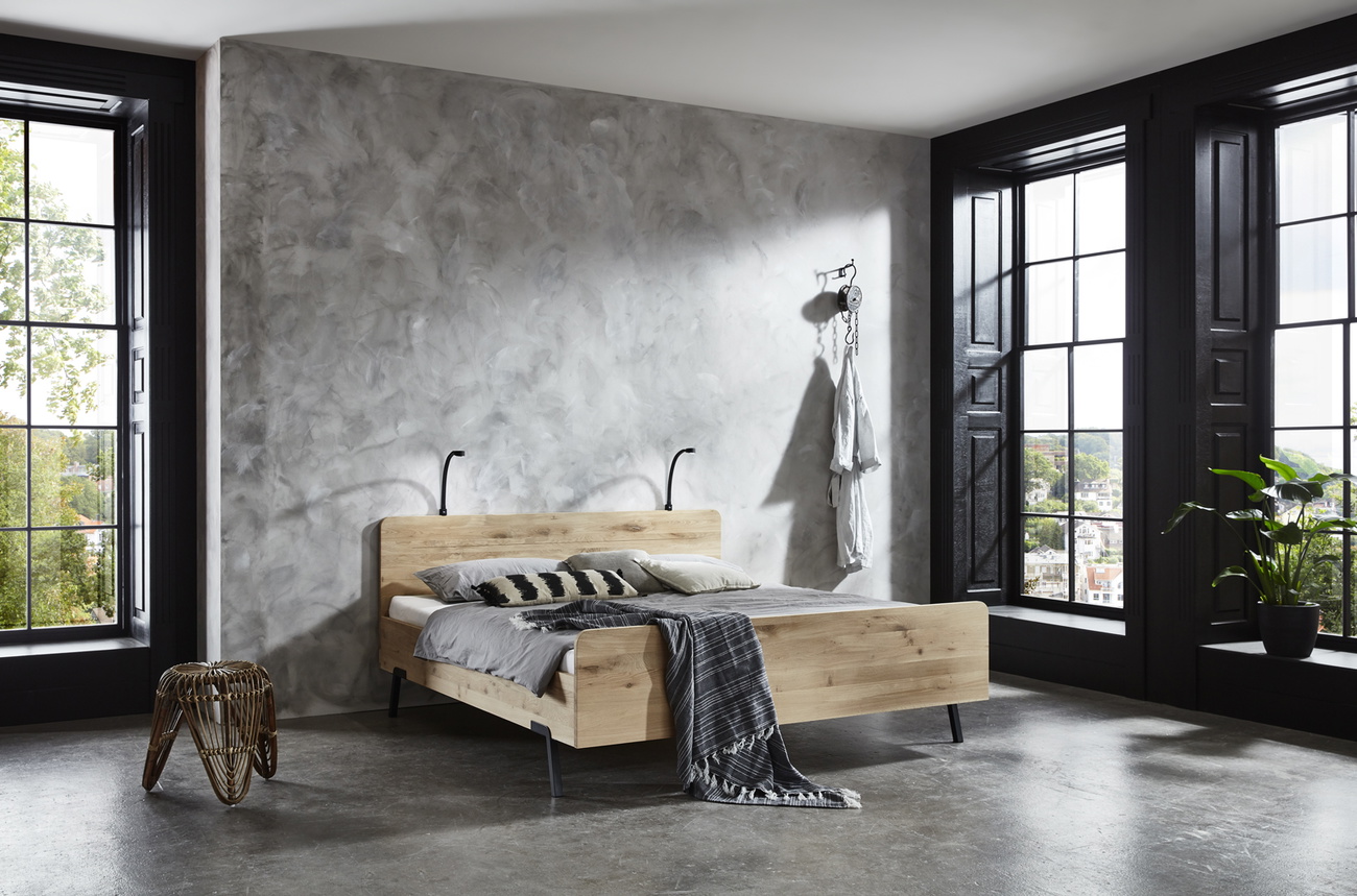 Eiken ledikant Lotus