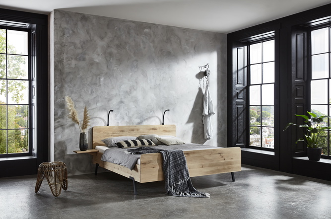 Eiken ledikant Lotus