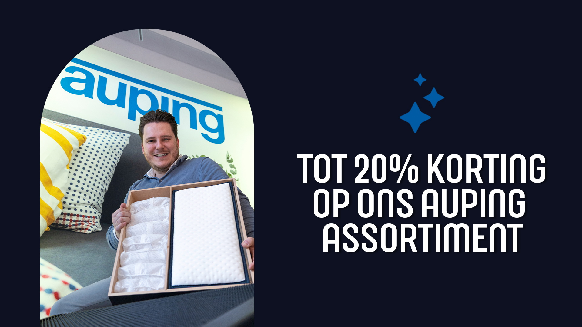 Tot 20% korting op ons Auping assortiment